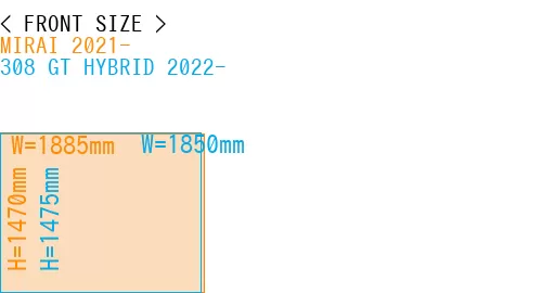 #MIRAI 2021- + 308 GT HYBRID 2022-